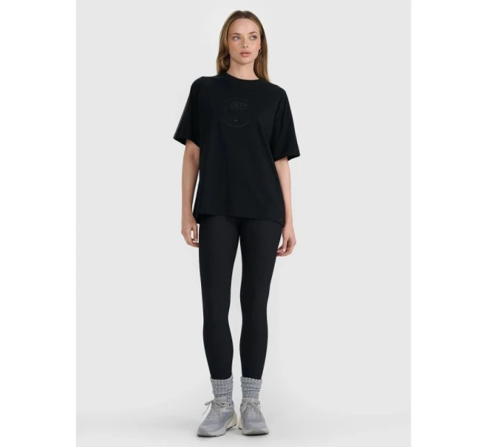 Dámské tričko oversize s potiskem 4F 4FRSS25TTSHF2791-20S Dámské tričko oversize s potiskem 4F 4FRSS25TTSHF2791-20S