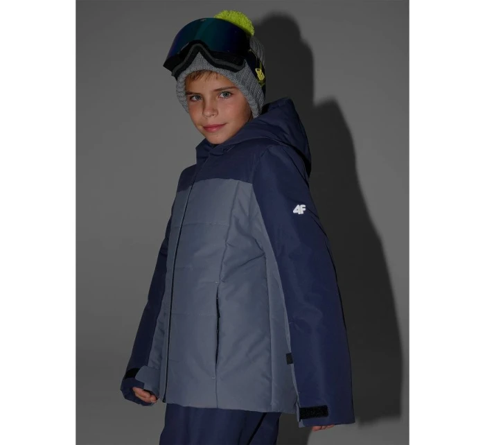 Chlapecká lyžařská bunda 5000 s membránou 4F 4FJRAW25TTJAM1064-22S Chlapecká lyžařská bunda 5000 s membránou 4F 4FJRAW25TTJAM1064-22S