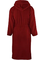 The One Towelling Bathrobe hooded Župan s kapucí 48.1021 burgundy The One Towelling Bathrobe hooded Župan s kapucí 48.1021 burgundy