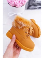 Dětské Kotníkové Boty Zateplené Camel model 21507859 - Boto