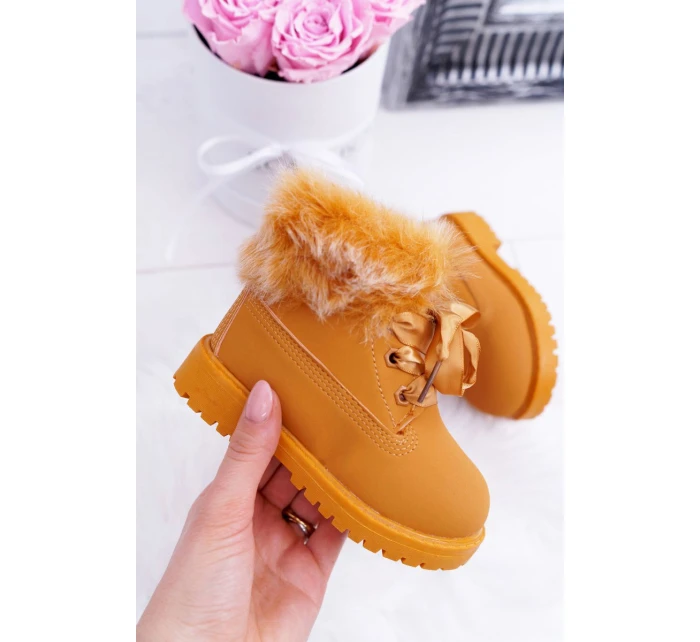 Dětské Kotníkové Boty Zateplené Camel model 21507859 - Boto