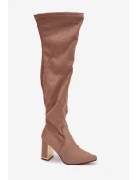 Kozačky na podpatku  model 221898 Step in style