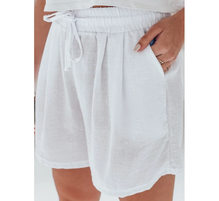 Dámské šortky RELAX TIME white FashionStreet SY0462