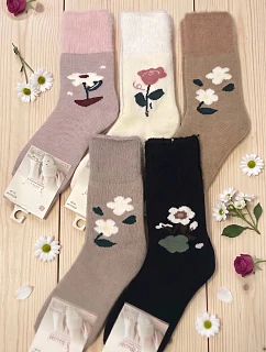 Ponožky WiK Xintao 3141 vzor 10 Merino 35–42