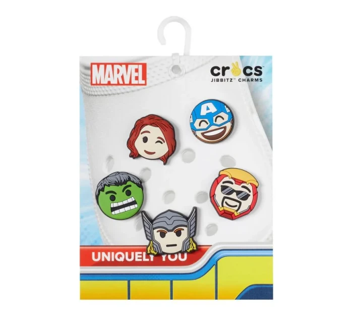 Crocs Jibbitz™ Marvel Avengers Emojis 5 Pack pin 10010006