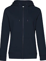 B&C QUEEN Zipped Hood_° Dámská mikina s kapucí 01.W03Q navy