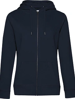 B&C QUEEN Zipped Hood_° Dámská mikina s kapucí 01.W03Q navy