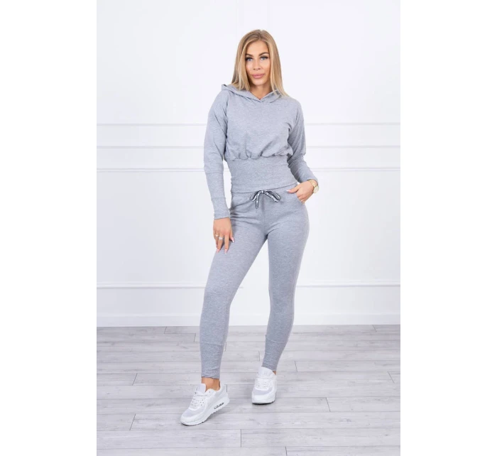 Sada s širokými model 20173397 manžetami šedé barvy - K-Fashion Sada s širokými model 20173397 manžetami šedé barvy - K-Fashion