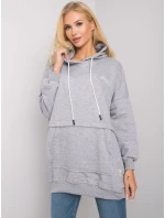 Mikina RV BL 7095.30P šedá