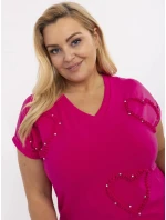 Halenka RV BZ A542.12P fuchsiová Halenka RV BZ A542.12P fuchsiová