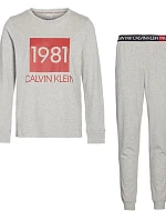Dámský pyžamový set QS6347E-020 - Calvin Klein