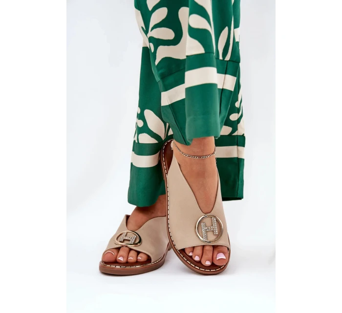 Sandály A8229 béžové - Step in style Sandály A8229 béžové - Step in style