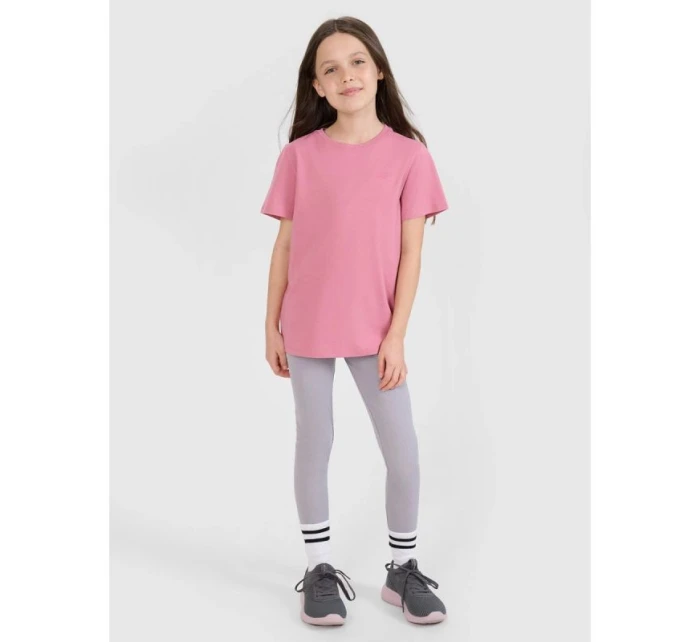 Dívčí hladké tričko 4F 4FJWSS25TTSHF2177-56S