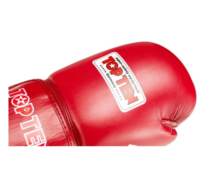 RTT-COMPETITION 10oz kožené boxerské rukavice (SCHVÁLENÉ SVĚTOVÝM BOXEM)