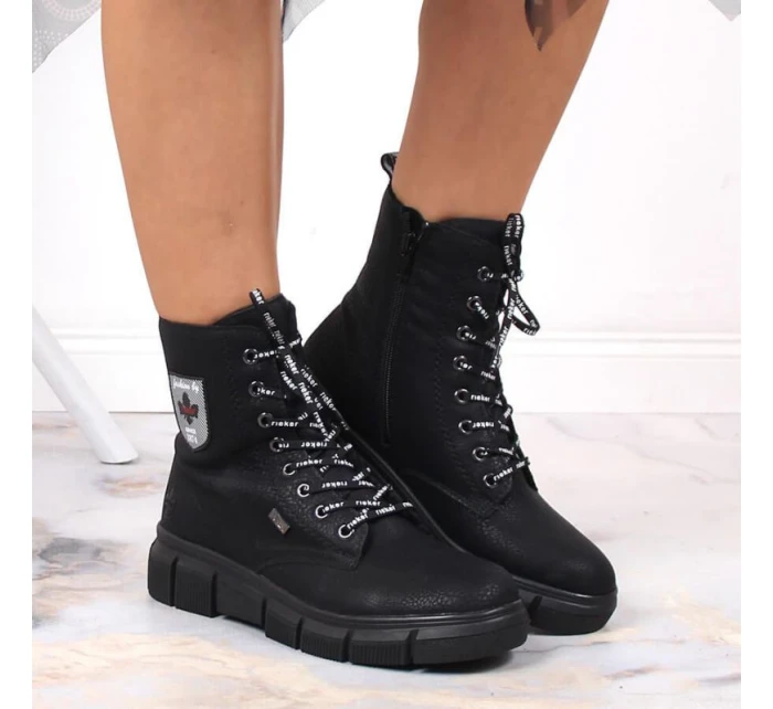 Nepromokavé pohodlné boty Rieker W RKR557 Nepromokavé pohodlné boty Rieker W RKR557