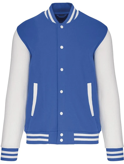 Kariban K 497 Unisex college bunda "Teddy" 20.K497 light royal/white Kariban K 497 Unisex college bunda "Teddy" 20.K497 light royal/white