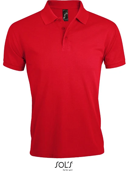 SOL'S Prime Men Pánské piqué polo z těžké bavlny 25.0571 red SOL'S Prime Men Pánské piqué polo z těžké bavlny 25.0571 red