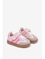 Sportovní Boty Sneakers Dětské Na Suchý Zip Růžové Adelina Sportovní Boty Sneakers Dětské Na Suchý Zip Růžové Adelina