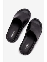 Dámské nazouváky na platformě Černé model 21918978 - Boto