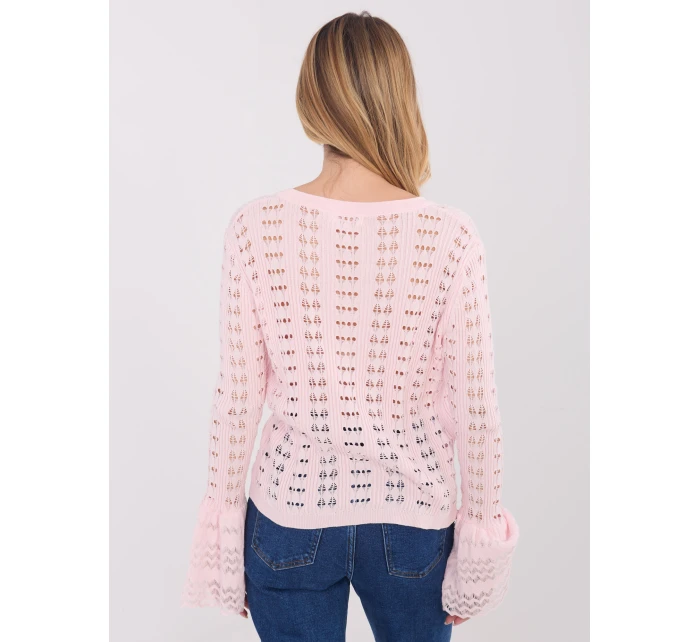 Sweter PM SW model 21821358 jasny różowy - FPrice