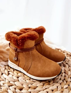 Children's Snow Boots With Fur Big Star BB374058BS Camel 