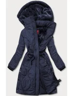 ZIMOWA KURTKA DAMSKA DO GRANATOWA model 21243852 - LHD