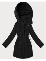 Klasyczna kurtka damska na podszewce Goodlookin czarna (B2006-1)