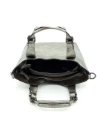 Komfortní stříbná dámská kabelka J3L9S - Ines Delaure