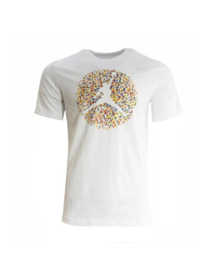 Air Jordan Flight Essentials pánské sportovní tričko bílé - FN6006-100