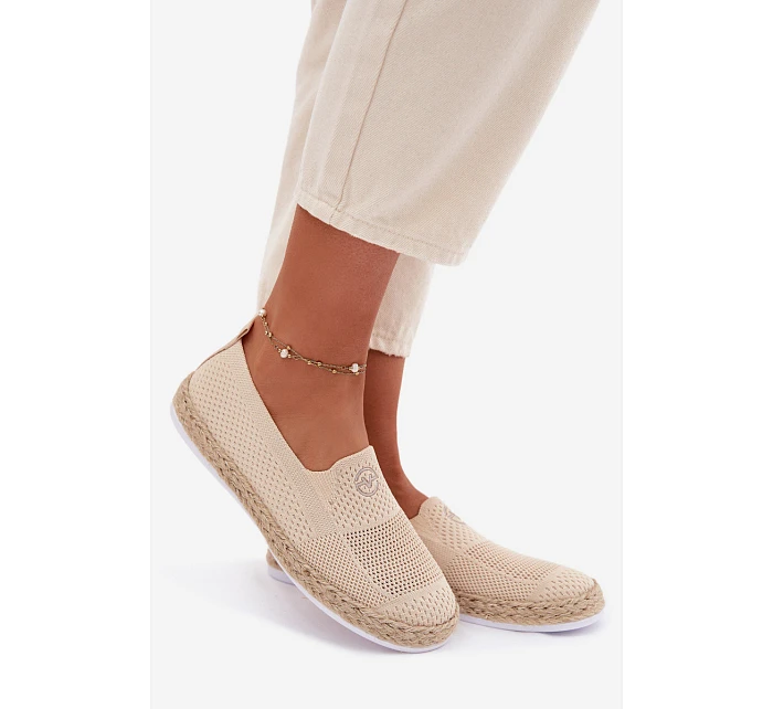 Dámské espadrilky Vinceza Béžové Dámské espadrilky Vinceza Béžové