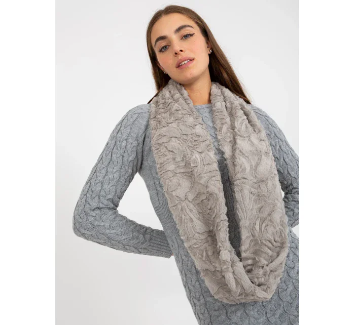 Tunelová šála AT KM S 8253.18 šedá Tunelová šála AT KM S 8253.18 šedá