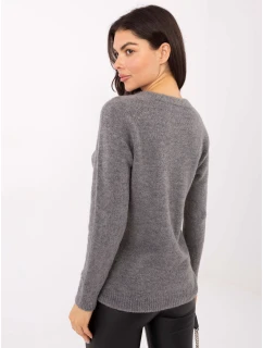Sweter MO SW model 21730840 ciemny szary - FPrice