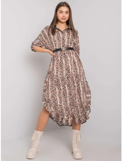 Šaty TW SK BI  černá a béžová model 16086632 - FPrice