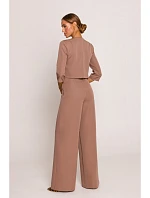 kombinéza – mocca model 22312984 - Moe kombinéza – mocca model 22312984 - Moe