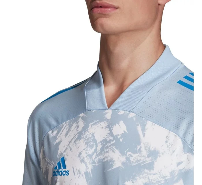 Pánské tričko Condivo model 18945072 světle modrá s bílou - Adidas Pánské tričko Condivo model 18945072 světle modrá s bílou - Adidas