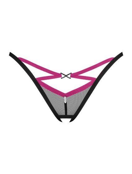Dámská sexy tanga Novenes crotchless Thong - Obsessive Dámská sexy tanga Novenes crotchless Thong - Obsessive