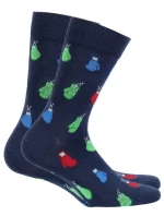 Vzorované pánské ponožky model 7508543 - Wola