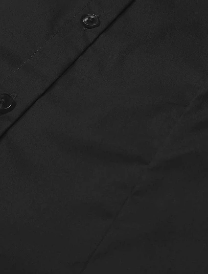 Klasická černá dámská košile model 18302285 - J.STYLE Klasická černá dámská košile model 18302285 - J.STYLE