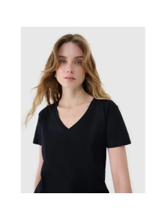 Dámské tričko oversize z modalu model 21433317 - 4F