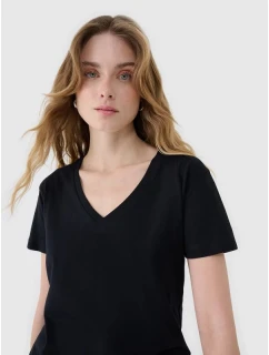 Dámské tričko oversize z modalu 4F 4FWSS25TTSHF1992-20S