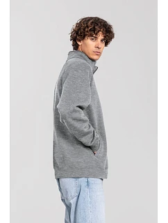 Iconic Premium Sweat Jacket Mikina z těžké bavlny heather model 22459582 - Fruit of the Loom