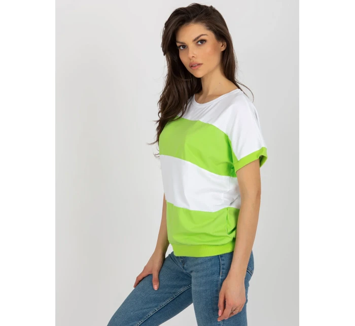 Halenka RV BZ 8640.36X bílá zelená