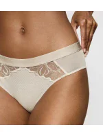 Dámské kalhotky Wild Azalea Florale Tai - BROWN - sv. béžové 00RB - TRIUMPH