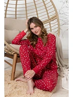Pyžamo Leveza 1802 Rawen, dlouhé rukávy, velikosti S–XL Pyžamo Leveza 1802 Rawen, dlouhé rukávy, velikosti S–XL