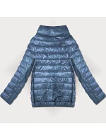 Lekko ocieplana dwustronna kurtka do bioder Goodlookin niebieska (P21-7213/7212-30S)