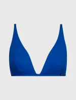Dámská plavková podprsenka BIKINI KW0KW02041 C66 modrá - Calvin Klein