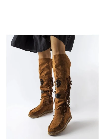 Kozačky na klínech model 205787 Solea Kozačky na klínech model 205787 Solea