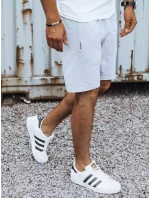 FashionStreet pánské světle šedé šortky SX2186 FashionStreet pánské světle šedé šortky SX2186