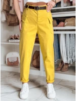 Dámské pytlovité kalhoty GOTRENDI hořčicové FashionStreet UY2527