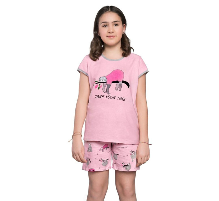 Dívčí pyžamo Lalima růžové